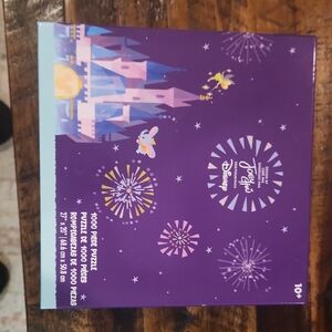 Disney Parks Fantasyland Castle Puzzle by Artist Joey Chou 1000 Pcs. *Open Box*